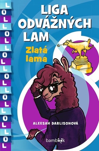 Bambook Liga odvážných lam - Zlatá lama