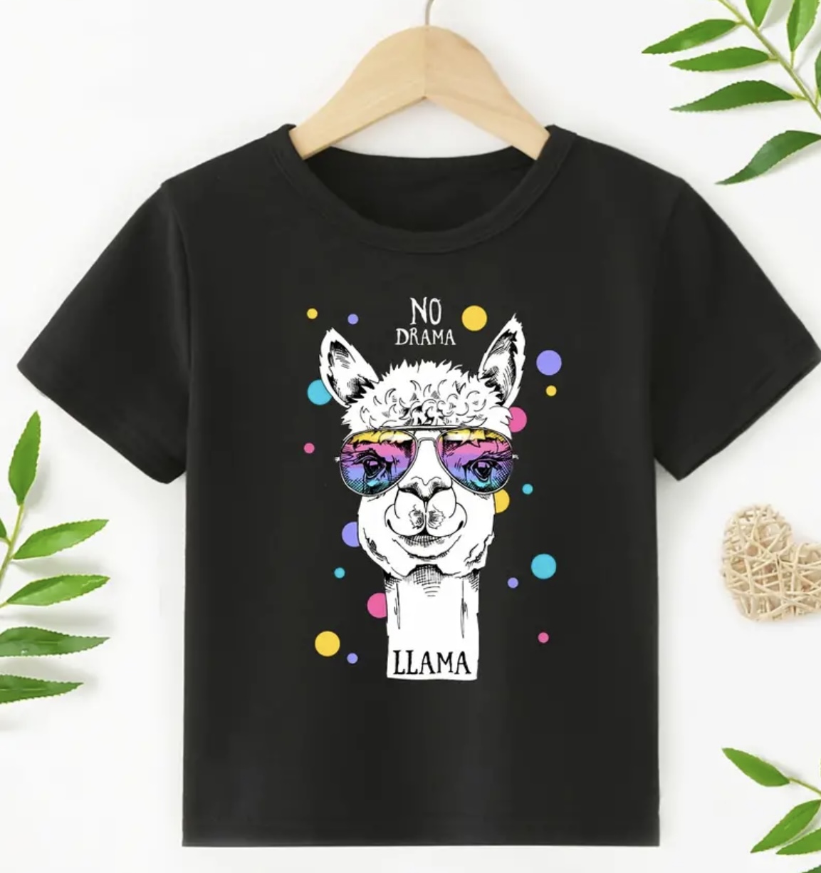 Dětské triko s lamou